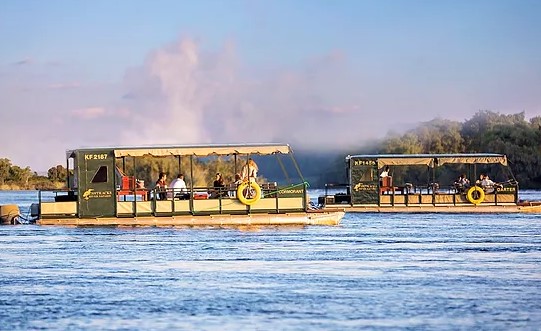 Upper Zambezi River Classic river safari in Victoria Fallsm Zimbabwe