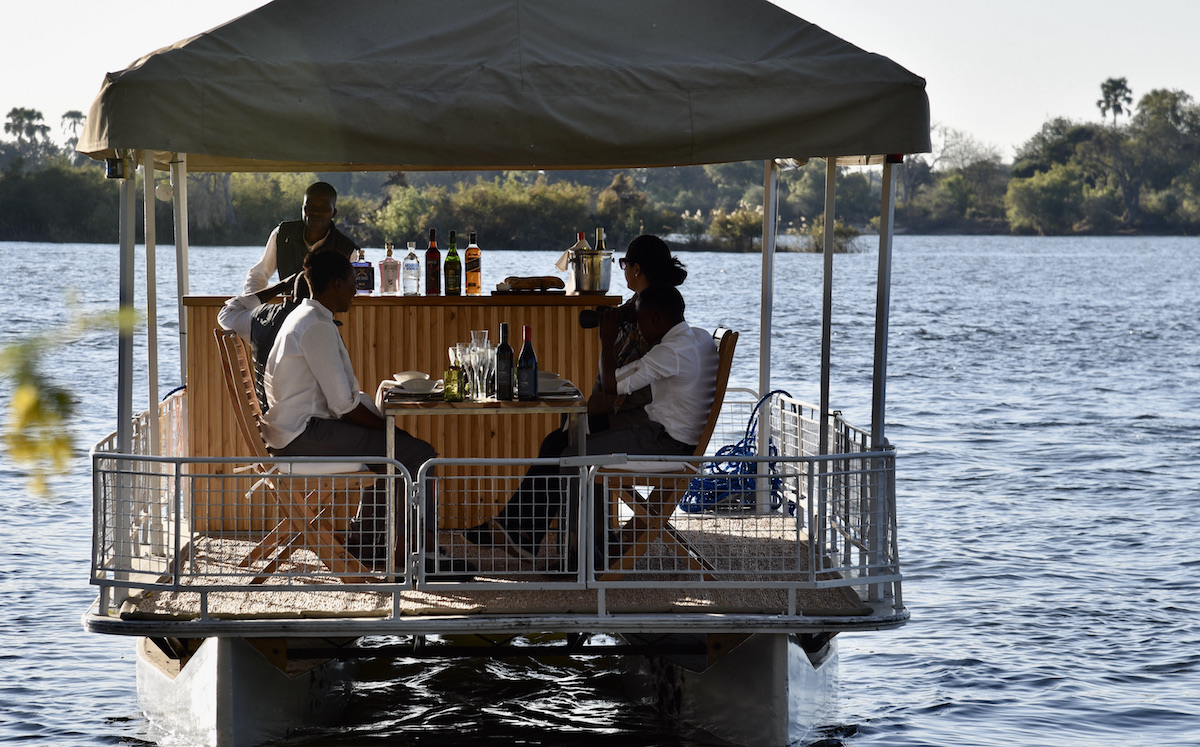 Private Lunch cruise for up to six guests on the Kalunda boat in Victoria Falls